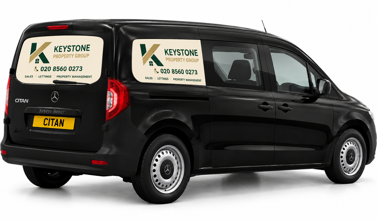 Mercedes-Benz Citan Crew Van Magnetic Signs