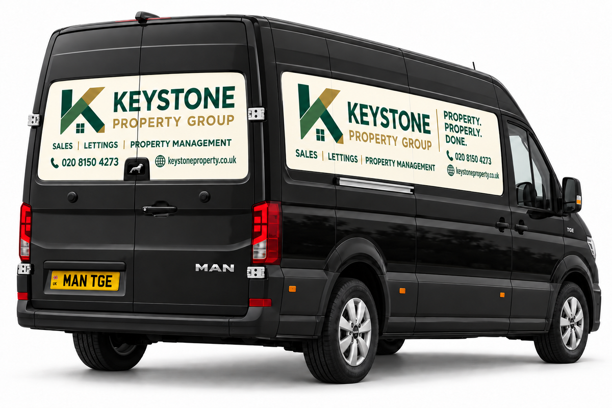 MAN TGE Magnetic Van Signs