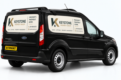 Ford Transit Connect Magnetic Signs