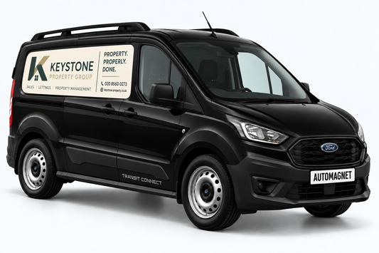 Ford Transit Connect Magnetic Signs