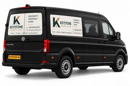 Volkswagen Crafter Crew Van Magnetic Signs