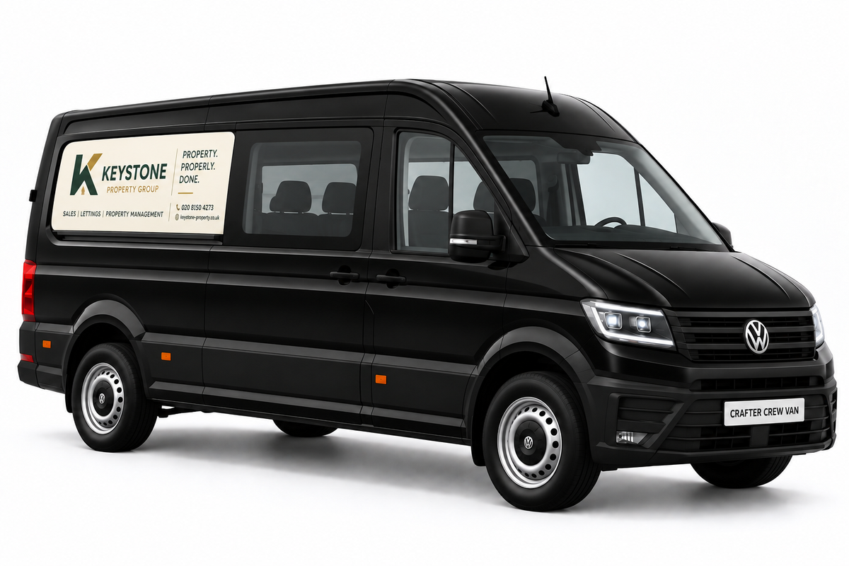 Volkswagen Crafter Crew Van Magnetic Signs