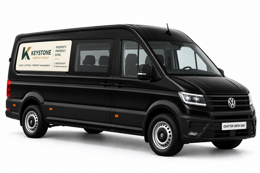 Volkswagen Crafter Crew Van Magnetic Signs