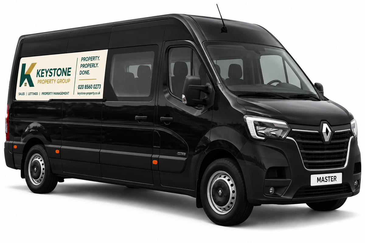 Renault Master Crew Van Magnetic Signs