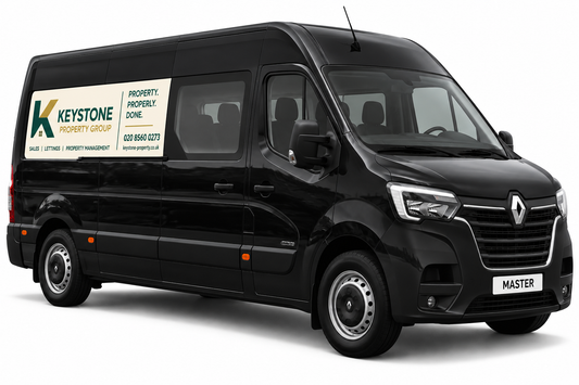Renault Master Crew Van Magnetic Signs