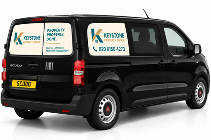 Fiat Scudo Crew Van Magnetic Signs