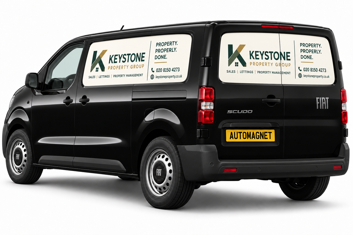 Fiat Scudo Magnetic Signs