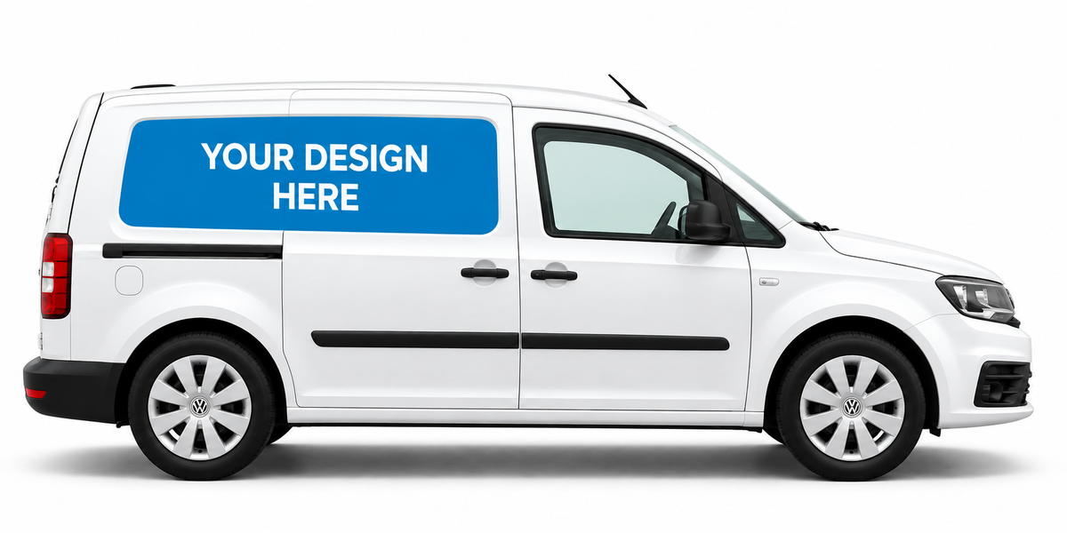 Ford Transit Custom Crew Cab Magnetic Signs