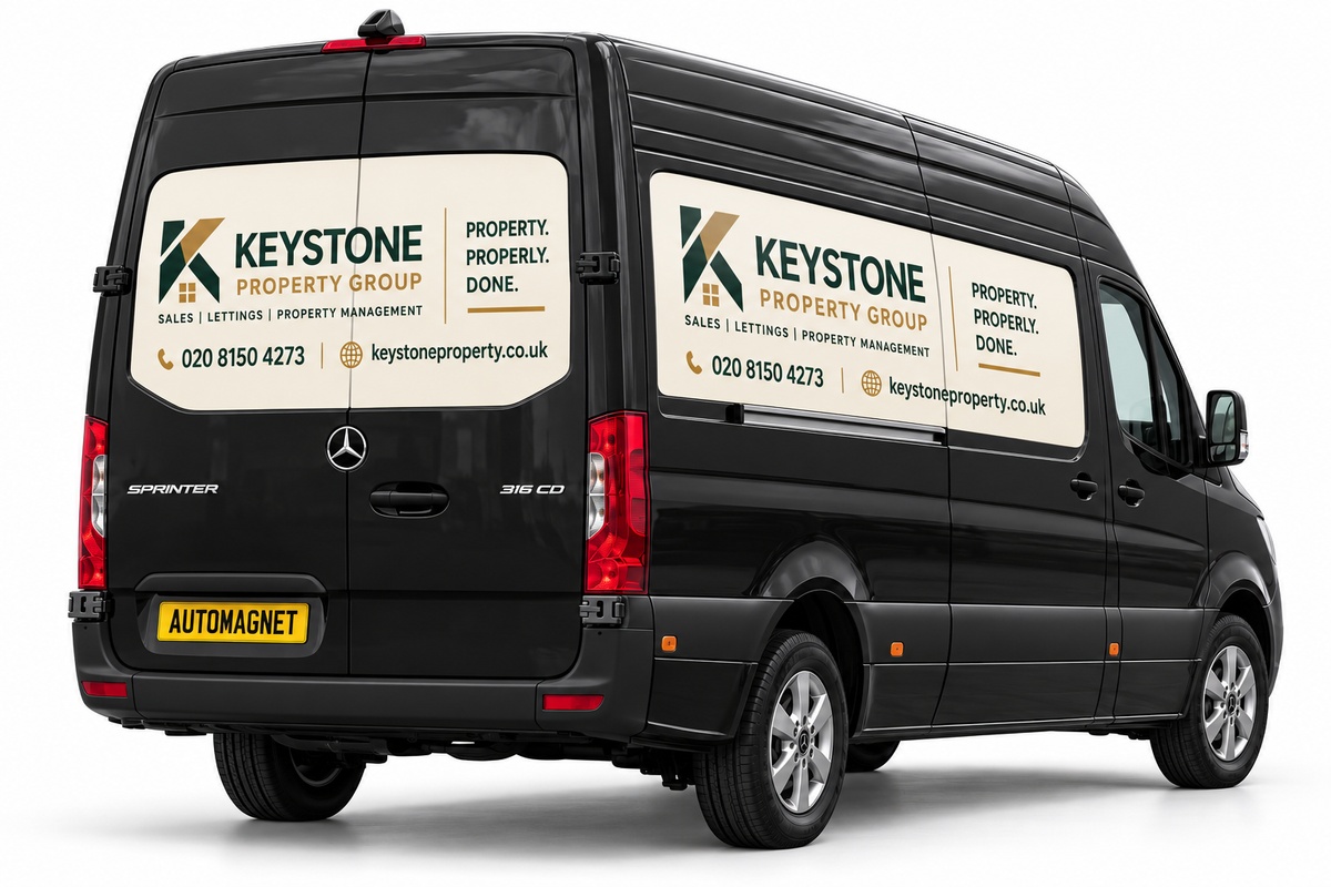 Mercedes-Benz Sprinter Magnetic Van Signs
