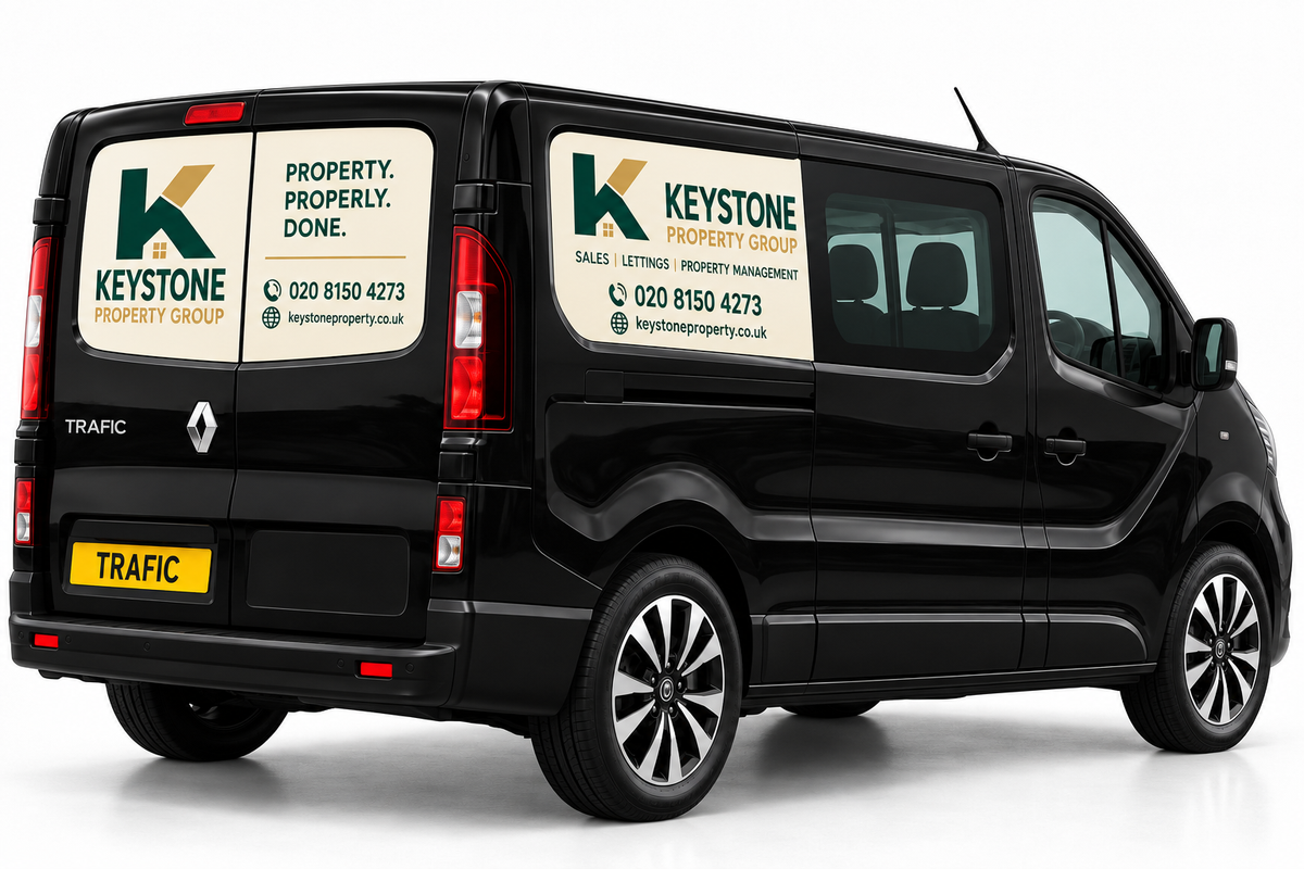 Renault Trafic Crew Van Magnetic Signs